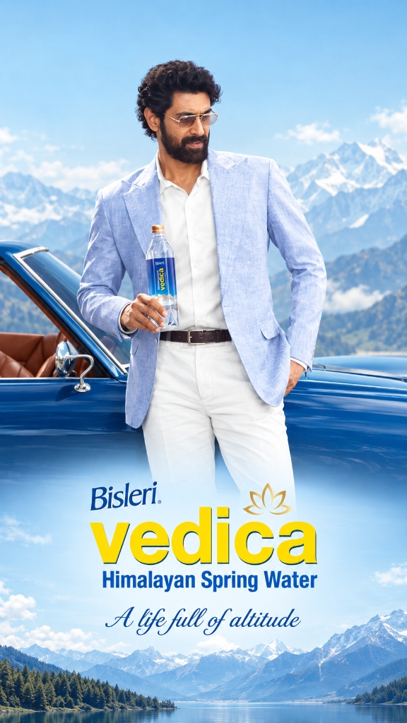 Bisleri Vedica Himalayan Spring Water — A life full of altitude